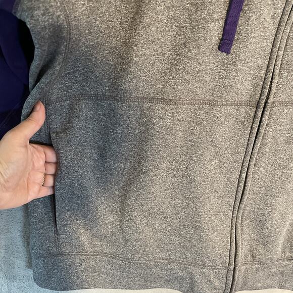 Washington Huskies Men's XL Hoodie Sweatshirt Full Zip Embroidered Champion - Picture 3 of 9